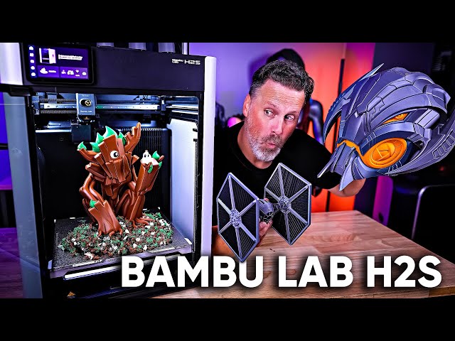 Bambu Lab H2S 3D Printer Review - Features, Comparison, and Large Format Printing