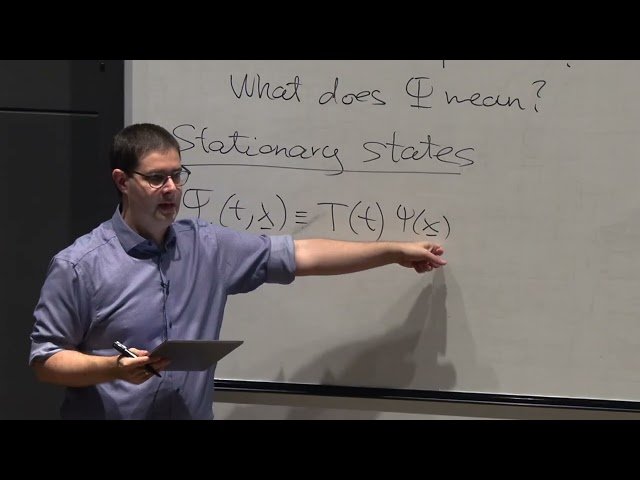 The Schrödinger Equation and Particle in a Box - Lecture 2