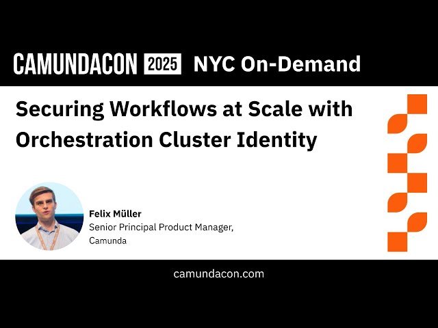Securing Workflows at Scale with Orchestration Cluster Identity