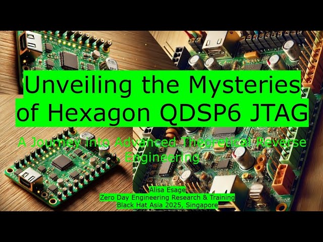 Unveiling the Mysteries of Qualcomm's QDSP6 JTAG - A Journey into Advanced Theoretical Reverse Engineering