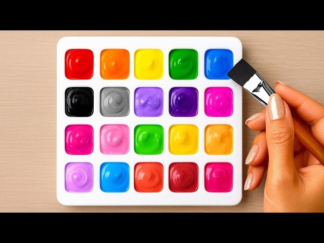 3 Easy Satisfying Acrylic Painting Ideas You Can Try Today