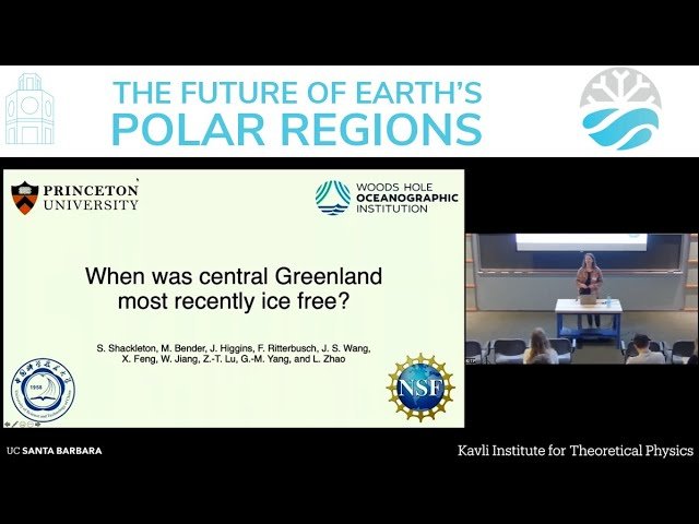 When Was Central Greenland Most Recently Ice Free?