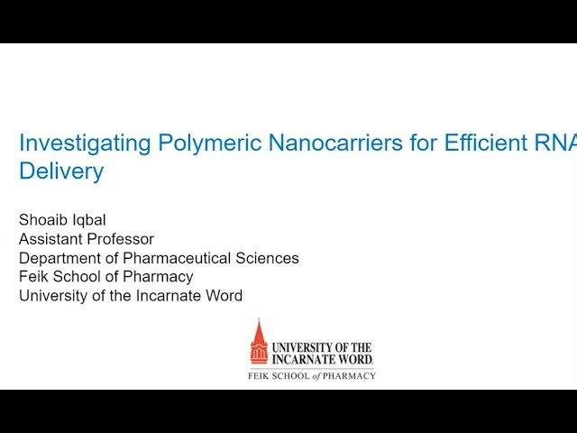 Investigating Polymeric Nanocarriers for Efficient RNA Delivery