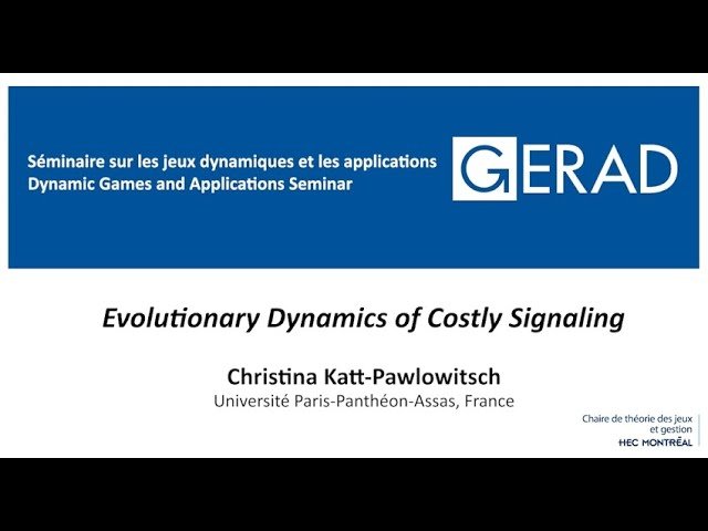 Evolutionary Dynamics of Costly Signaling