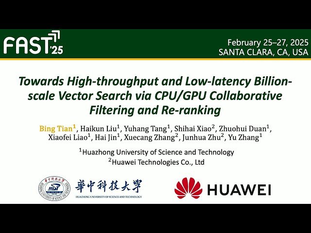 Towards High-throughput and Low-latency Billion-scale Vector Search via CPU/GPU Collaborative Filtering and Re-ranking