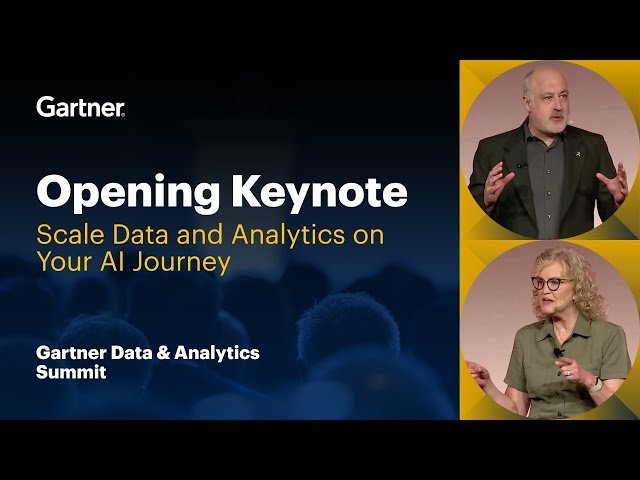 Scale Data and AI Smarter, Not Harder - Opening Keynote from Gartner D&A Summit 2025