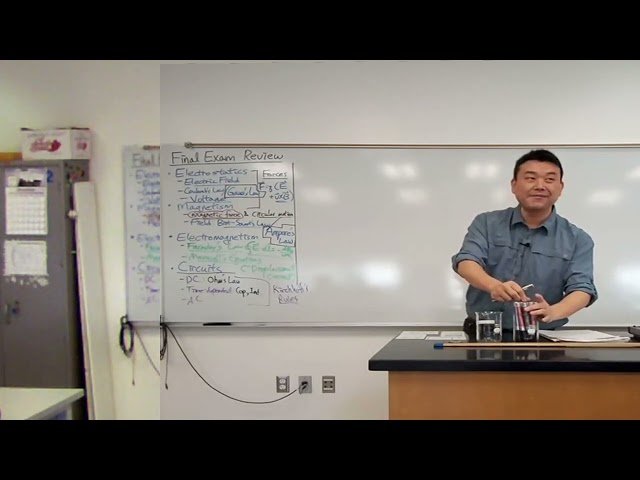 Electromagnetism and Circuits Wrap-Up - Lecture 30