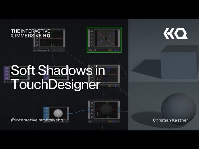 Soft Shadows in TouchDesigner - Tutorial 221