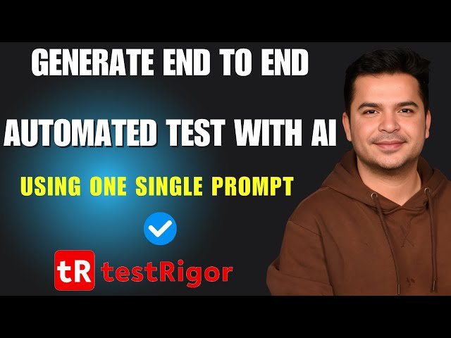 Generative AI in Software Testing - How testRigor Generates Tests Automatically - #7