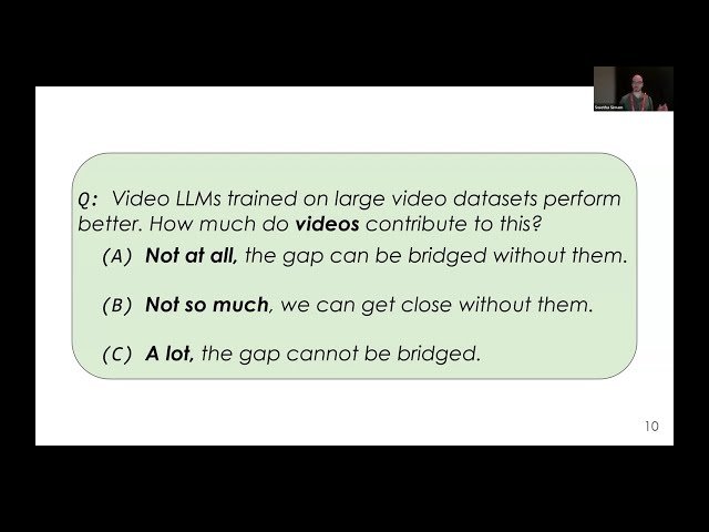 How Important are Videos for Training Video LLMs?