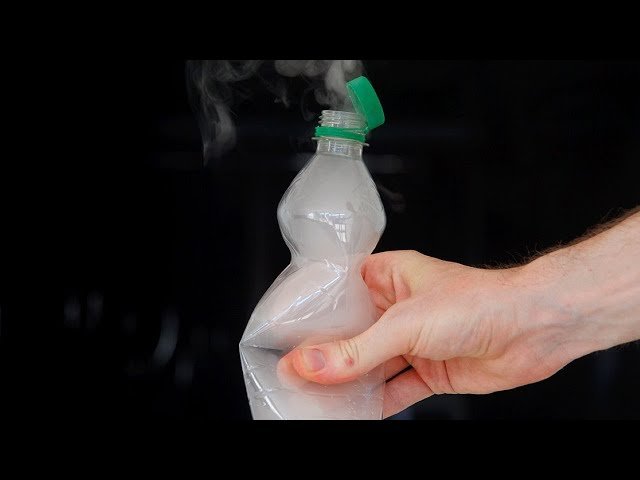 Cloud in a Bottle - Condensation Demonstration for Chemistry Education