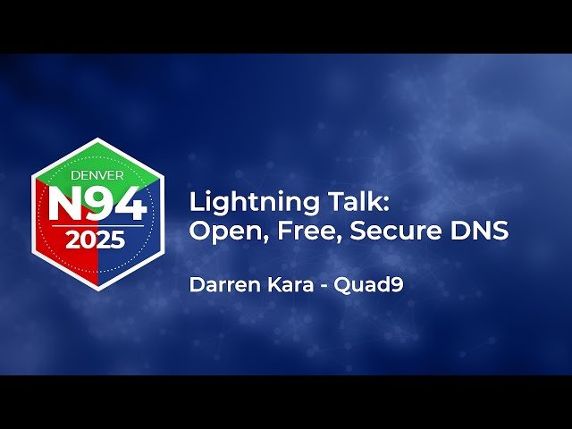 Open, Free, Secure DNS