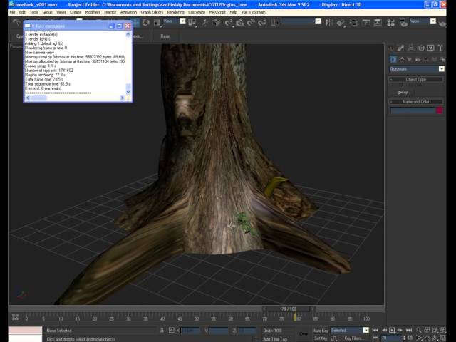 Create an Ivy-Covered Tree Stump with 3ds Max, Ivy Gen, and VRay