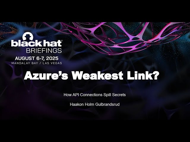 Azure's Weakest Link - How API Connections Spill Secrets