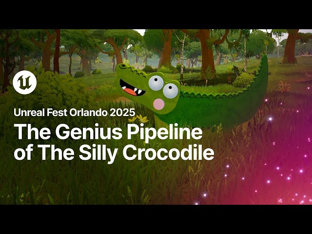 The Genius Pipeline of The Silly Crocodile - Gamifying Content Creation with Unique Animation Methods
