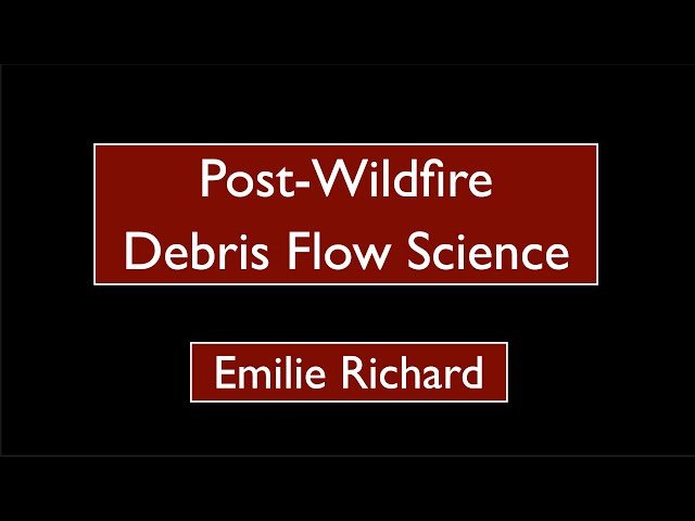 When the Fire Hits the Fan - Post-Wildfire Debris Flow Science in Washington