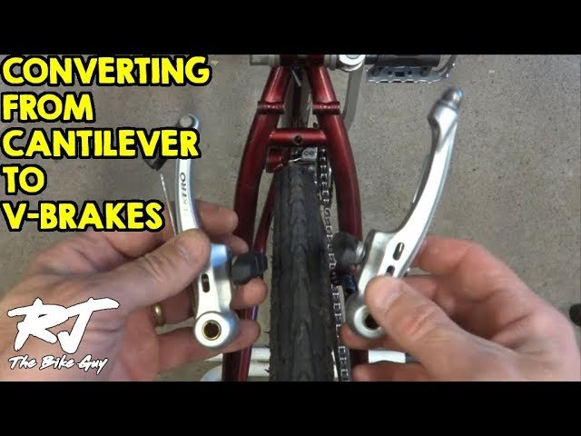 Converting From Cantilever to V-Brakes