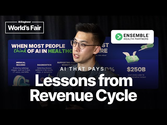 AI That Pays - Lessons from Revenue Cycle Management
