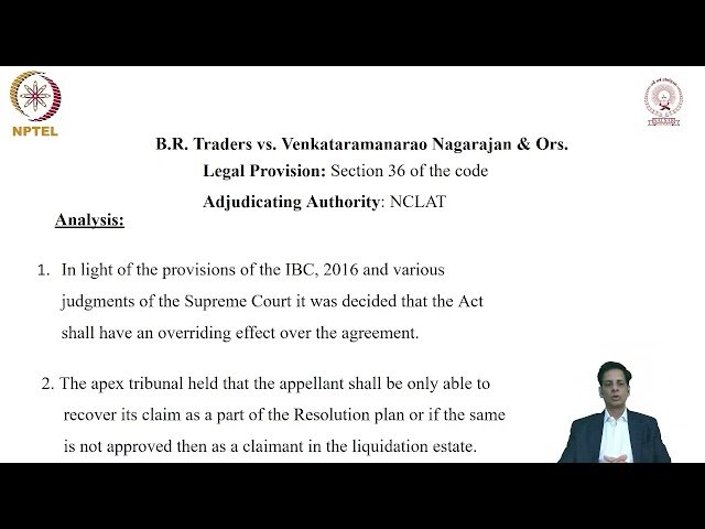 Legal Provisions for Liquidation - Part 2 of 3