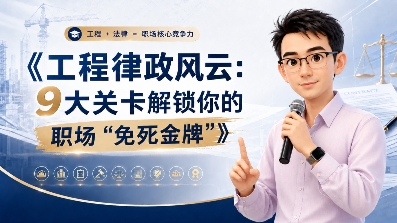工程律政风云：9大关卡解锁你的职场"免死金牌"