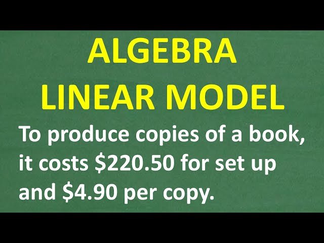 How to Solve Linear Equation and Model Word Problems - Step-by-Step Algebra Example