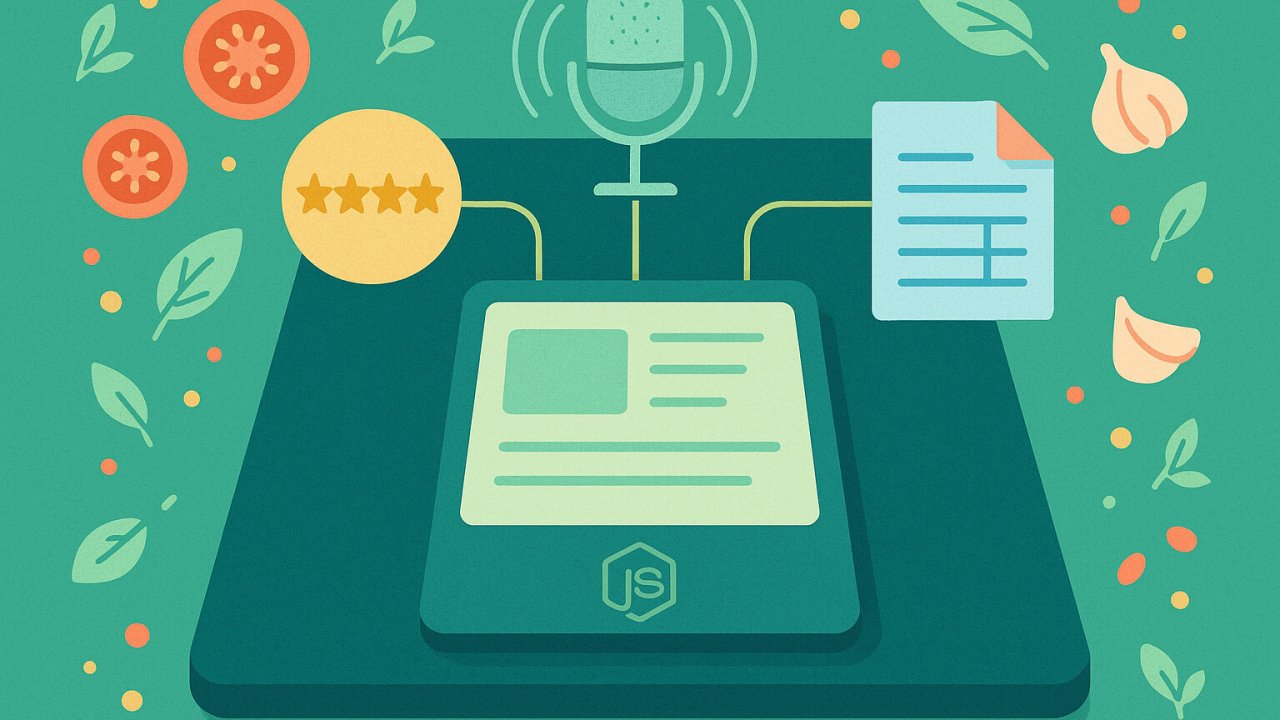 Final Additions to our Smart Cooking API with Node.js