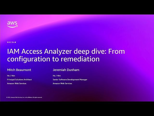 IAM Access Analyzer Deep Dive - From Configuration to Remediation