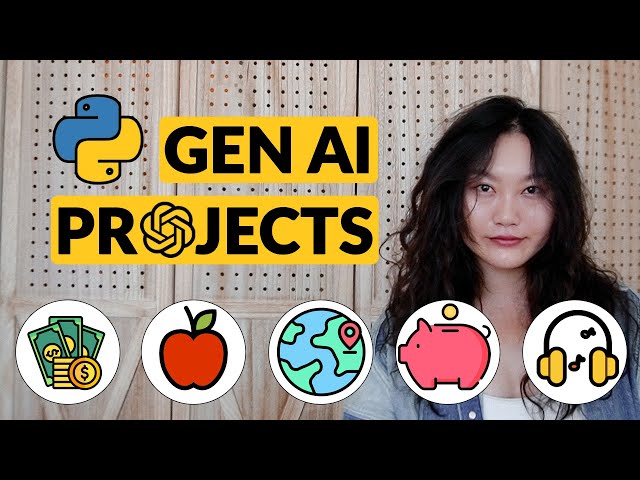 5 Unique AI Projects - Beginner to Intermediate Python with LangChain, RAG, OpenAI, and ChatGPT