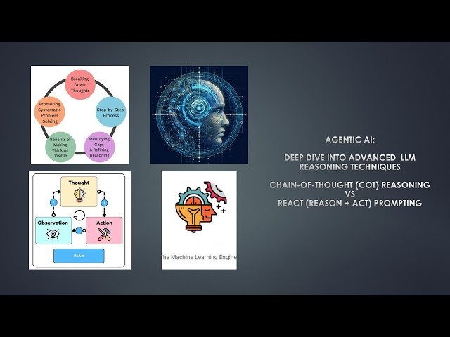 Agentic AI - Deep Dive Advanced Reasoning Techniques with LLMs Using Chain-of-Thought and ReAct