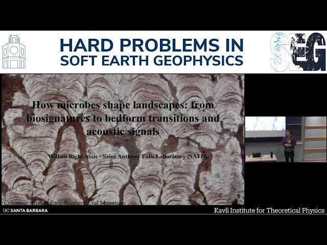 How Microbes Shape Landscapes - From Biosignatures to Bedform Transitions and Acoustic Signals