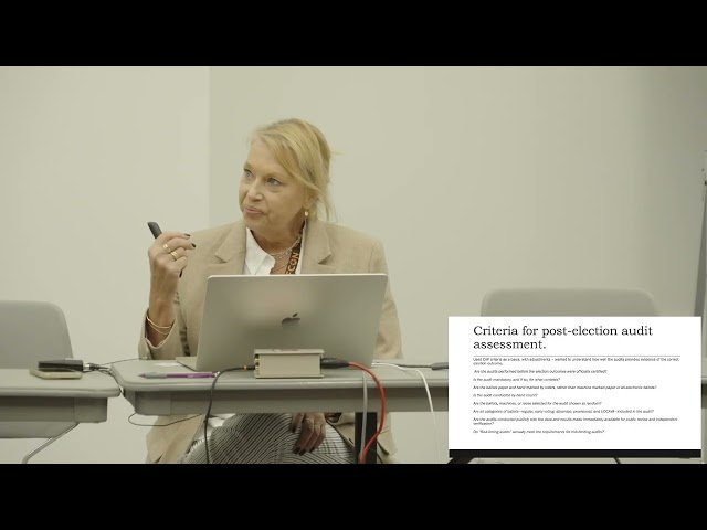 A Review of Post Election Audits in Swing States