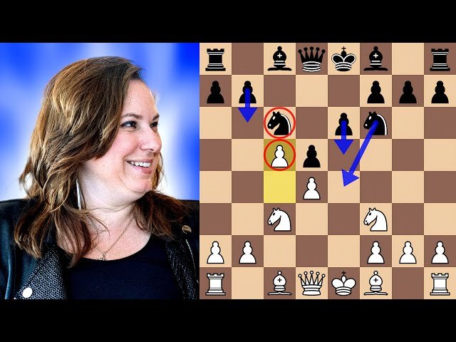 Judit Polgar's Panov Attack Punishes Prazmowski in 31 Moves