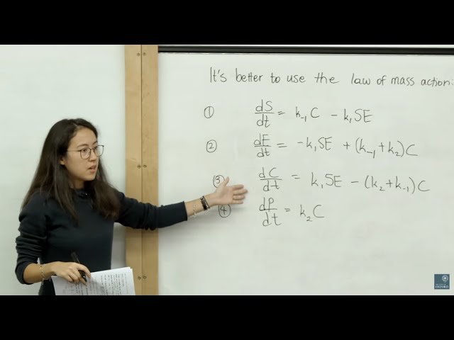 Mathematical Physiology - Enzyme Kinetics and the Law of Mass Action - Lecture 1