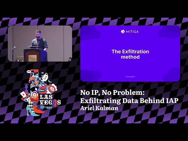 No IP, No Problem - Exfiltrating Data Behind IAP