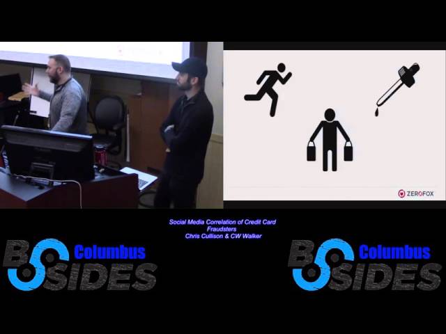 Social Media Correlation of Credit Card Fraudsters