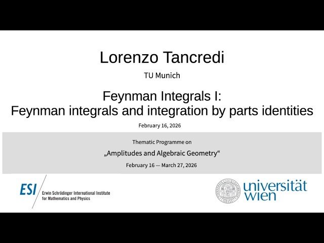 Feynman Integrals I - Feynman Integrals and Integration by Parts Identities
