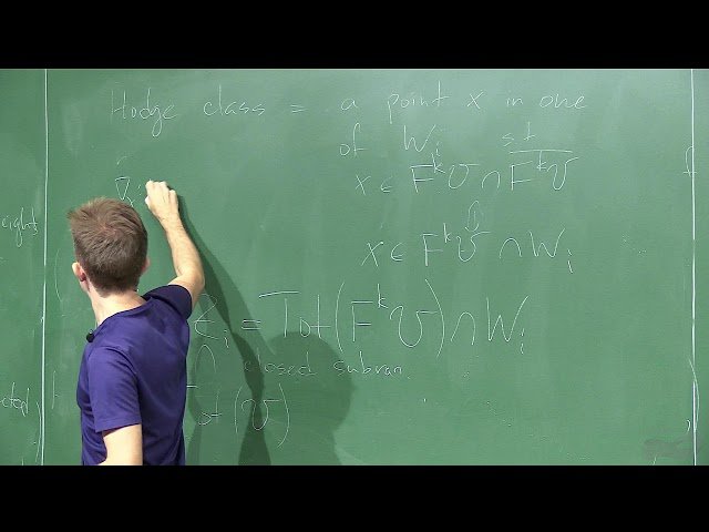 Mumford–Tate Groups in Hodge Theory - Aula 04