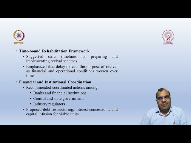 Various Committee Reports on Insolvency - Tiwari and Narasimham Committee Analysis