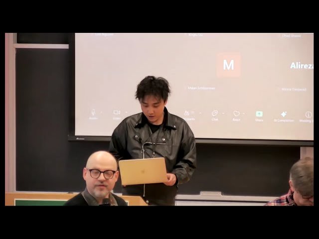 Algorithmic Learning Theory Research Presentations - Session 5