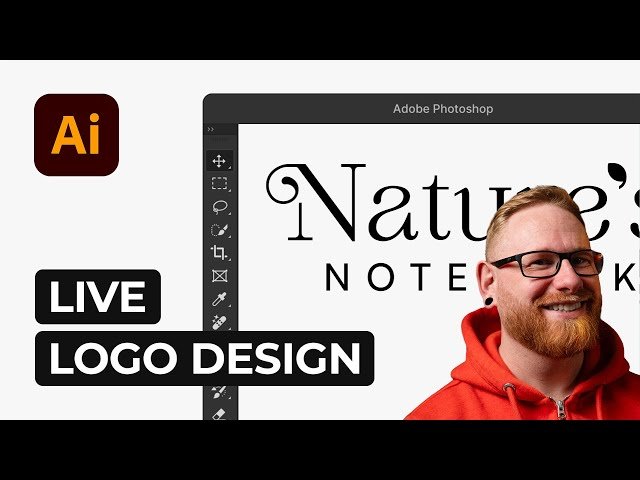 Nature's Notebook Live Logo Design in Illustrator - Part 2