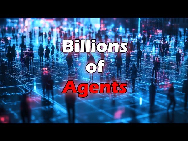 Billions of Agents - A Sneak Preview of the Future