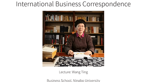 Intenational Business Correspondence