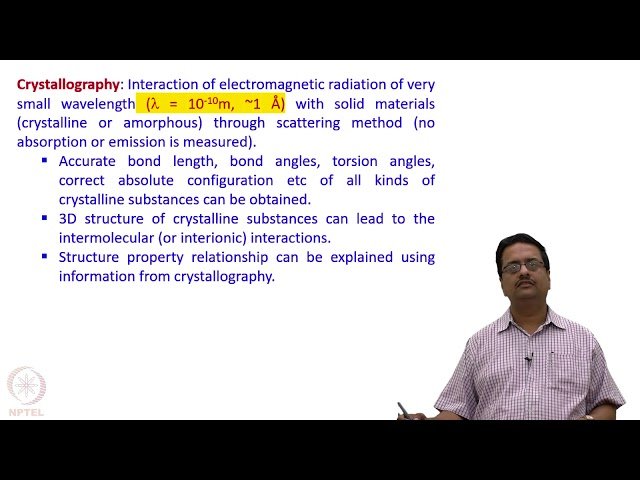Chemical Crystallography