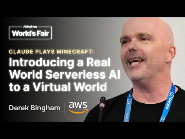 Claude Plays Minecraft - Building Autonomous AI Agents with AWS Serverless Technologies