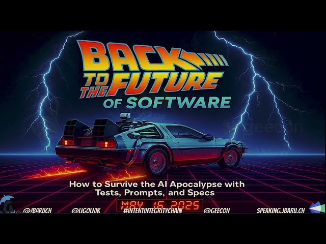 Back to the Future of Software - AI Survival Guide for Developers