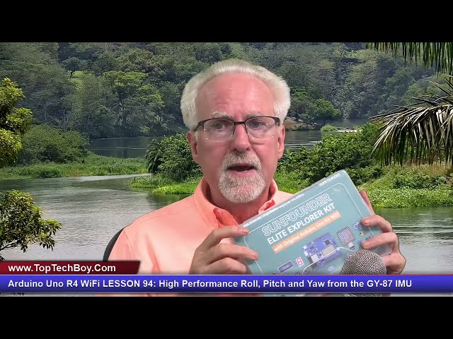 Arduino Uno R4 WiFi - High Performance Roll, Pitch and Yaw from the GY-87 IMU - Lesson 94