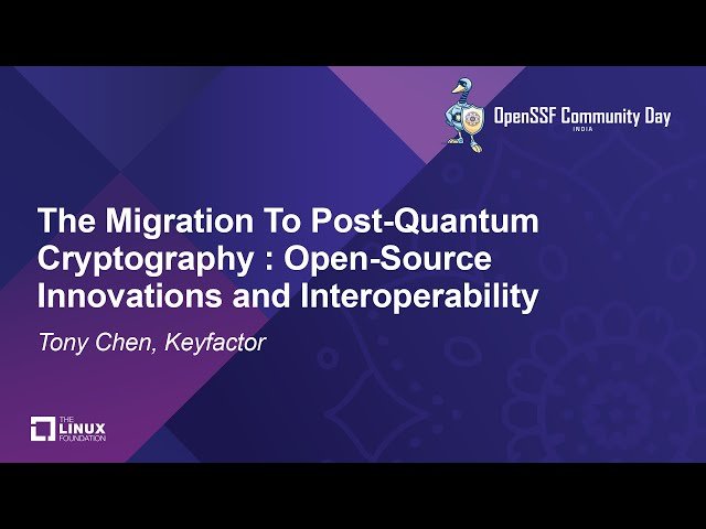 The Migration to Post-Quantum Cryptography - Open-Source Innovations and Interoperability