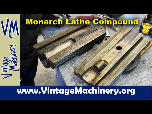 Disassembling the New Lathe Compound, Inspecting it for Wear, and Starting to Rebuild