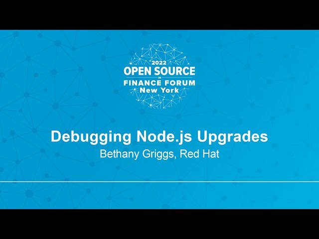Debugging Node.js Upgrades