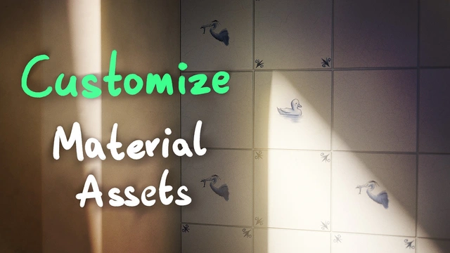 Customizing Material Assets